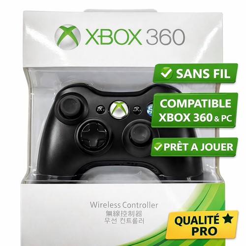 Manette xbox 360 sans - 360, fil